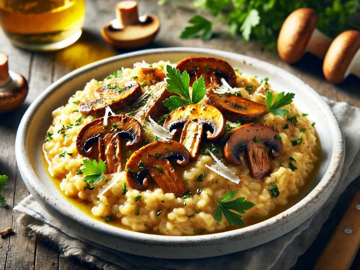 Wild Mushroom Risotto